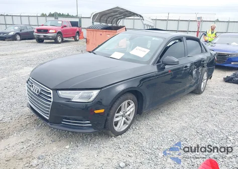 2017 Audi A4 2.0T Premium from USA, damaged, VIN WAUANAF45HN053214